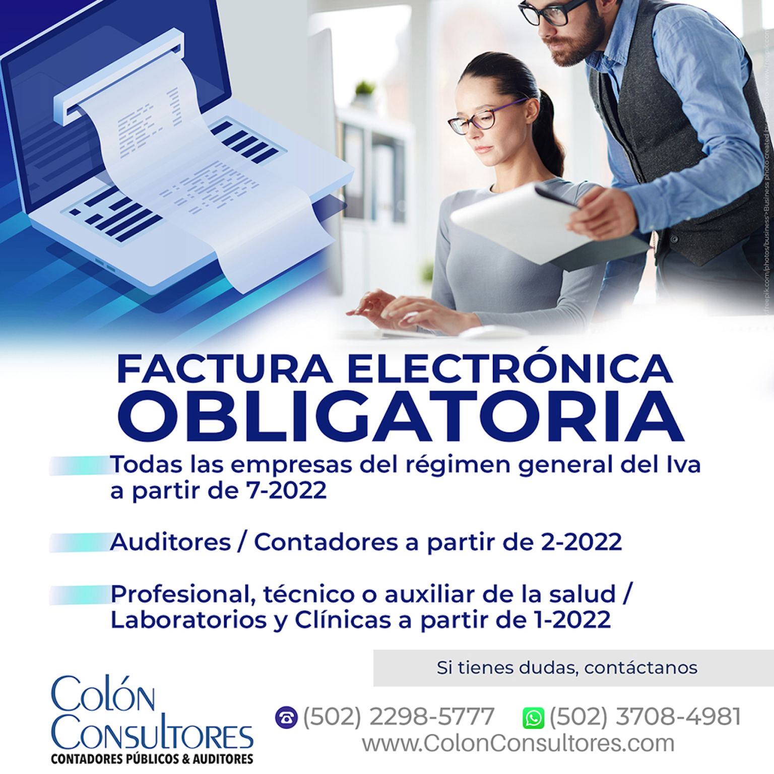 Factura Electronica Obligatoria Para Todas Las Empresas - Colon Consultores